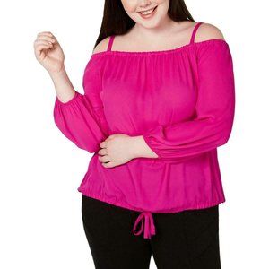 INC Off The Shoulder Blouse Plus Size 2X Brand NWT